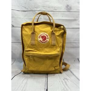 Fjallraven Kanken Classic Backpack Daypack Bag Ochre Yellow Medium Canvas